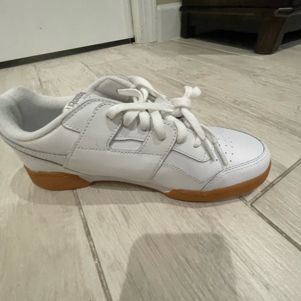 White reeboks